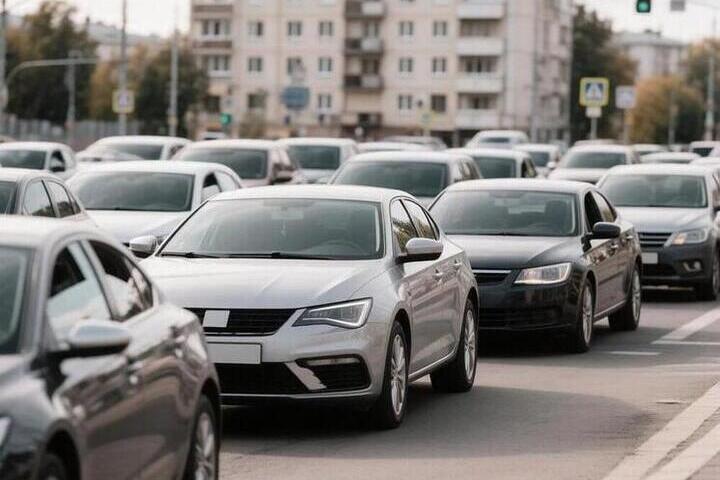 На одном из проспектов Москвы затруднено движение из-за крупного ДТП