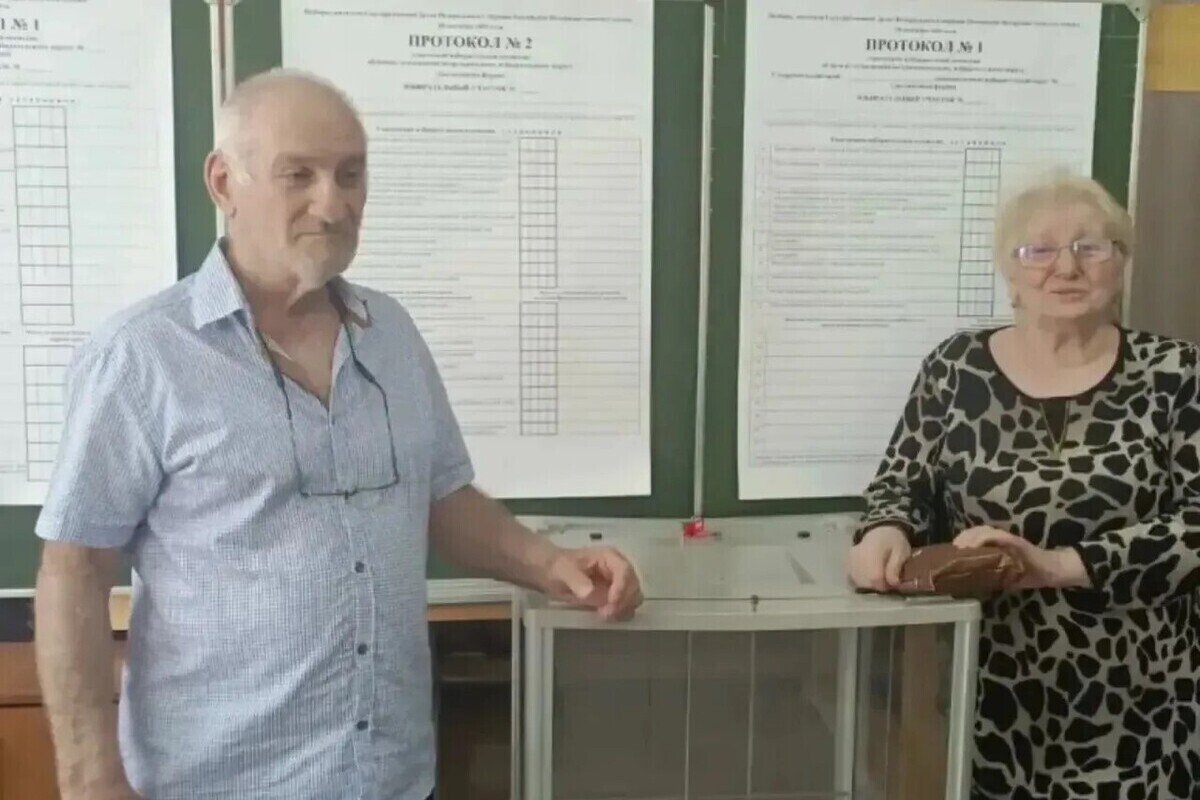 Кисловодчанин Арарат Енгоянц в 60-й раз принял участие в выборах