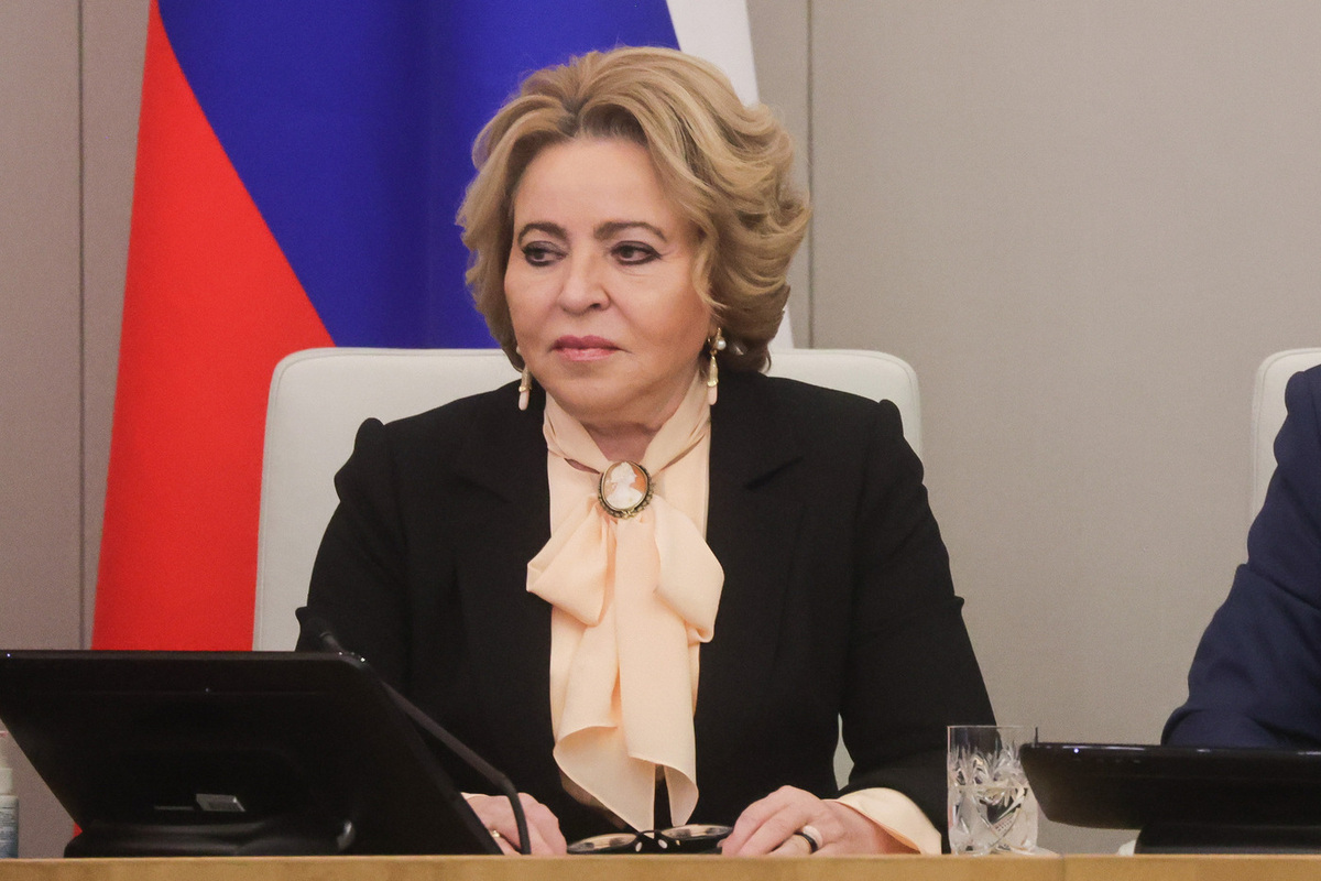 Валентина Матвиенко обратилась к россиянам с одной просьбой