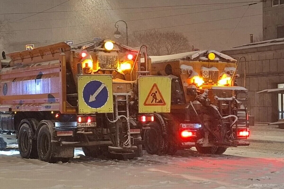 Петербург потратит почти 400 млн на вывоз снега из семи районов