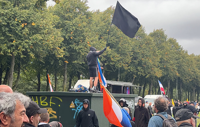В Гааге после беспорядков на демонстрации задержали 24 человека