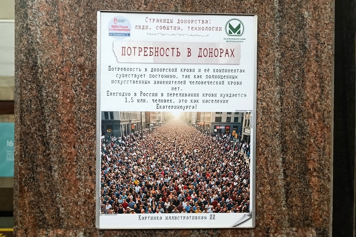 В Екатеринбурге открыли выставку в честь Дня донора костного мозга