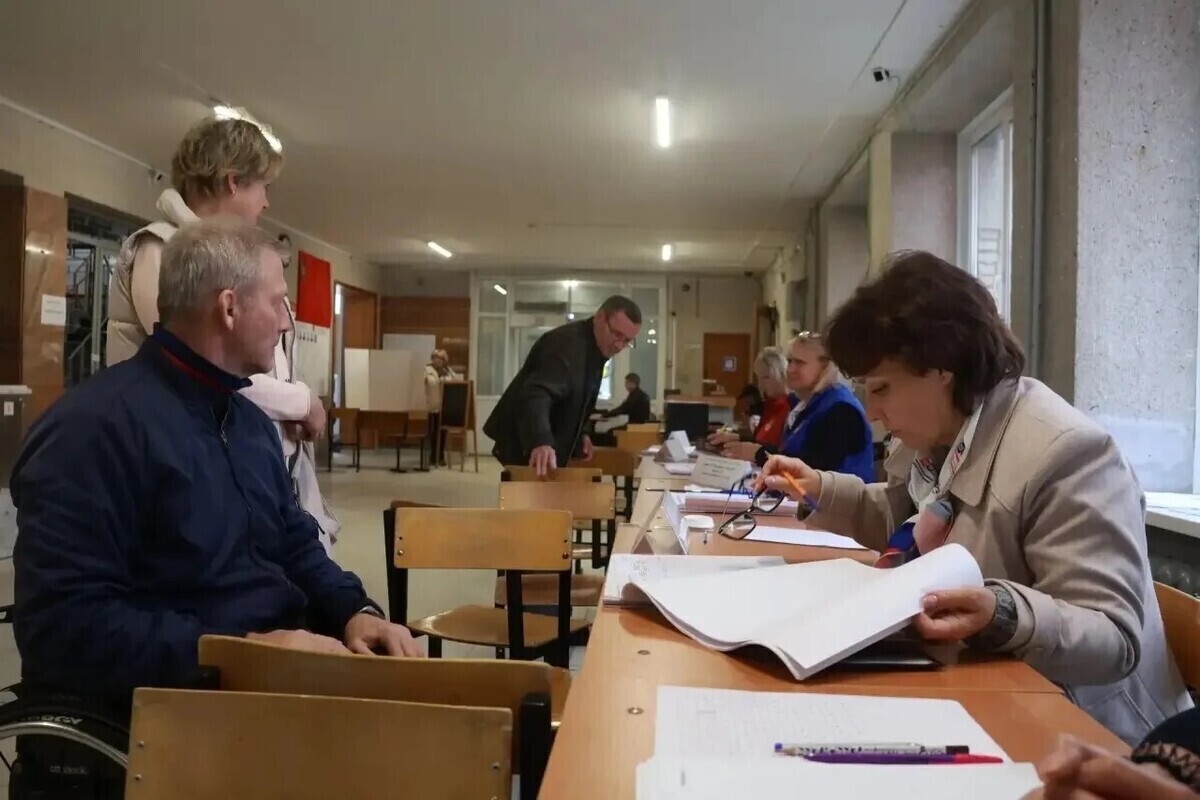 Спортсмен и депутат Сергей Вольховский проголосовал в Серпухове