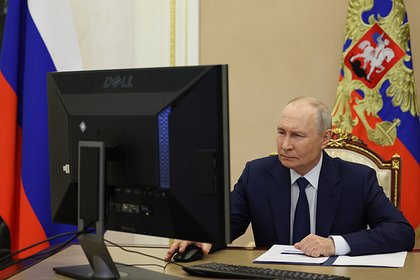 В сети распространился фейк о выключенном во время голосования мониторе Путина