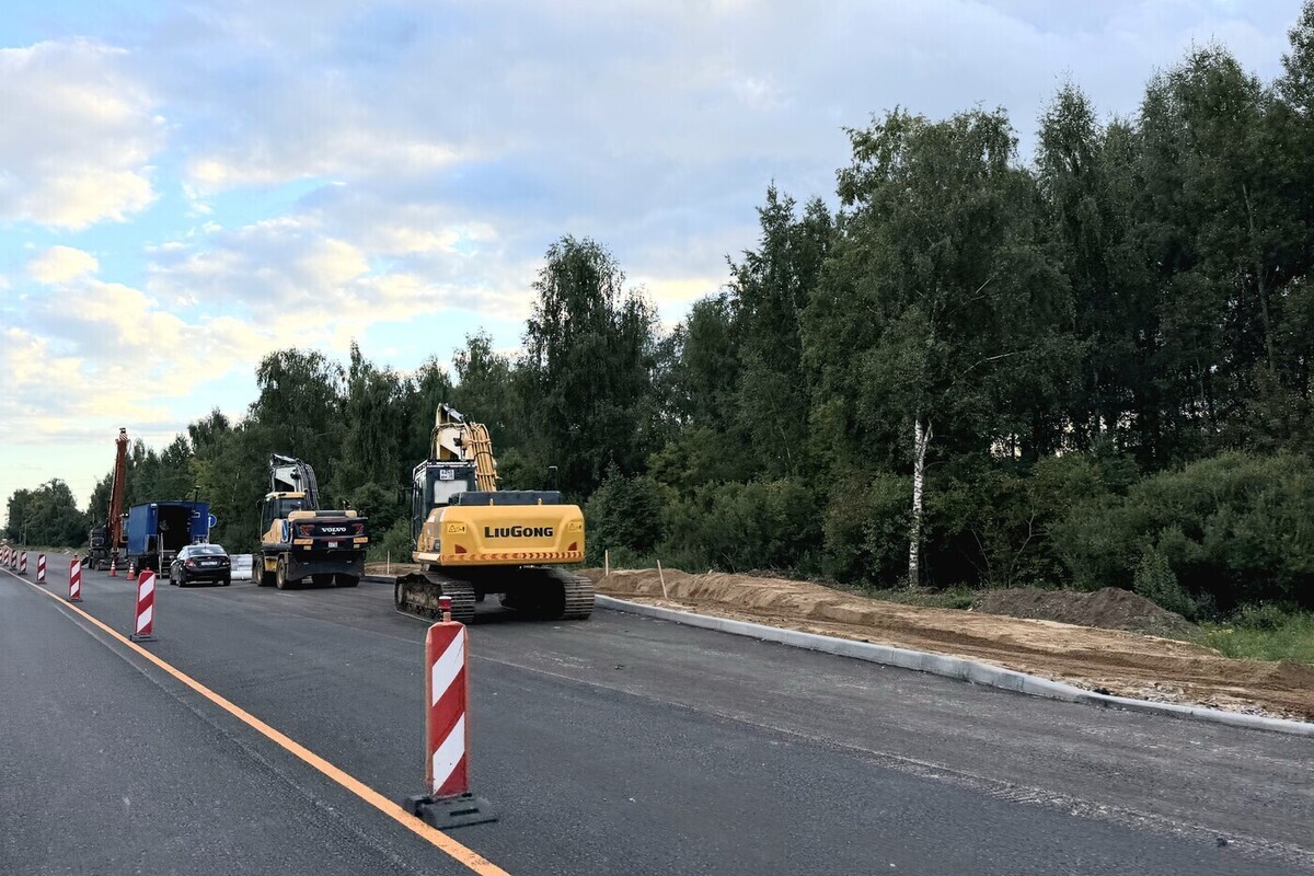 В Ярославской области еще один участок трассы М-8 расширят до четырех полос