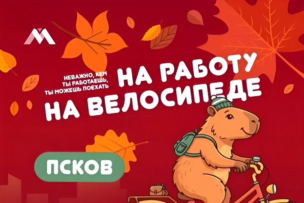 В Пскове пройдет акция «На работу на велосипеде»: символичное закрытие велосезона