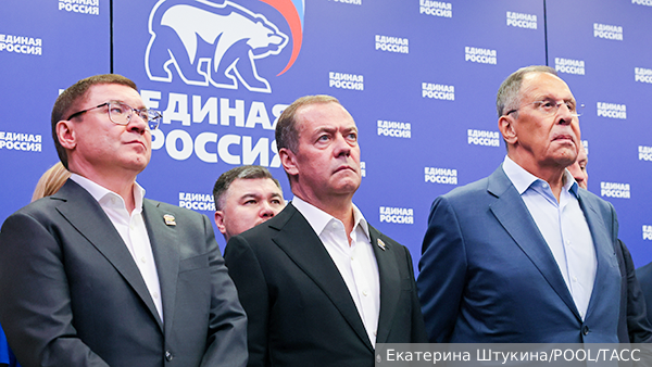 Медведев назвал достойным выступление «Единой России» на выборах