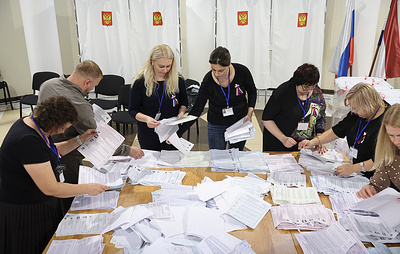 "Единая Россия" набирает 57,86% после обработки 90,43% протоколов