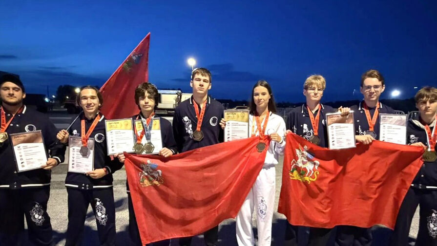 Сборная Подмосковья завоевала 14 медалей на чемпионате высоких технологий