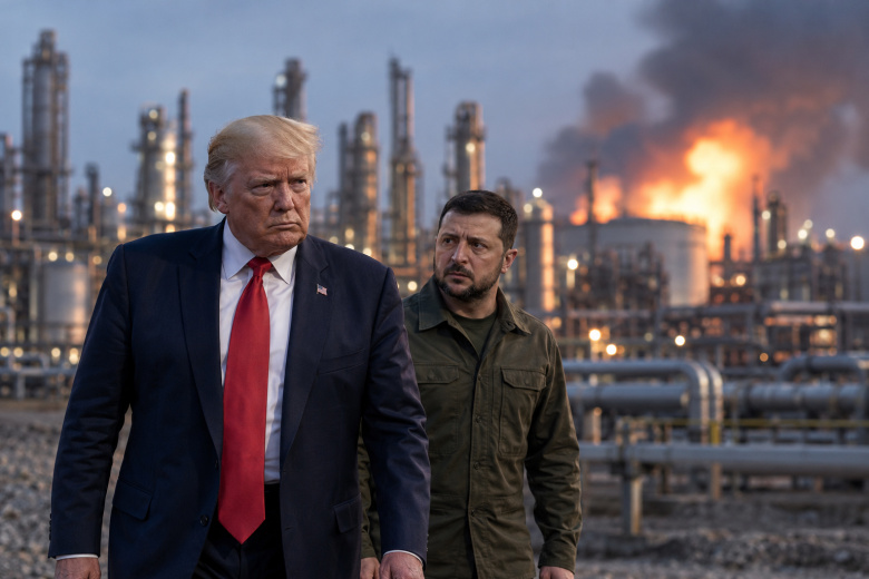 Ни Starlink, ни разведданных! Трамп уничтожит Зеленского за удары по НПЗ РФ