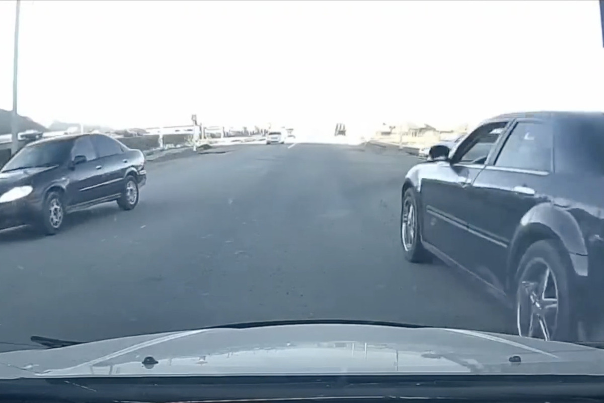 В Кызыле автоледи привлекли к ответственности: помогли кадры с видеорегистратора