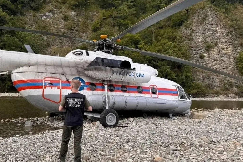 После посадки Ми-8 в Сочи следователи возбудили уголовное дело