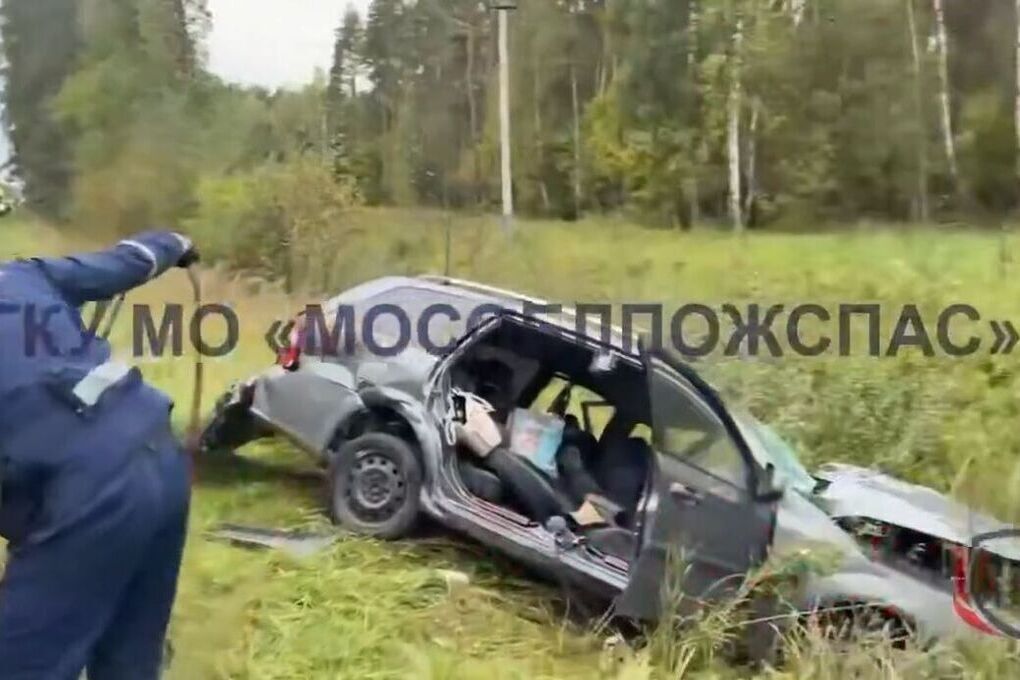 Смертельная авария под Коломной: один человек погиб, двое госпитализированы