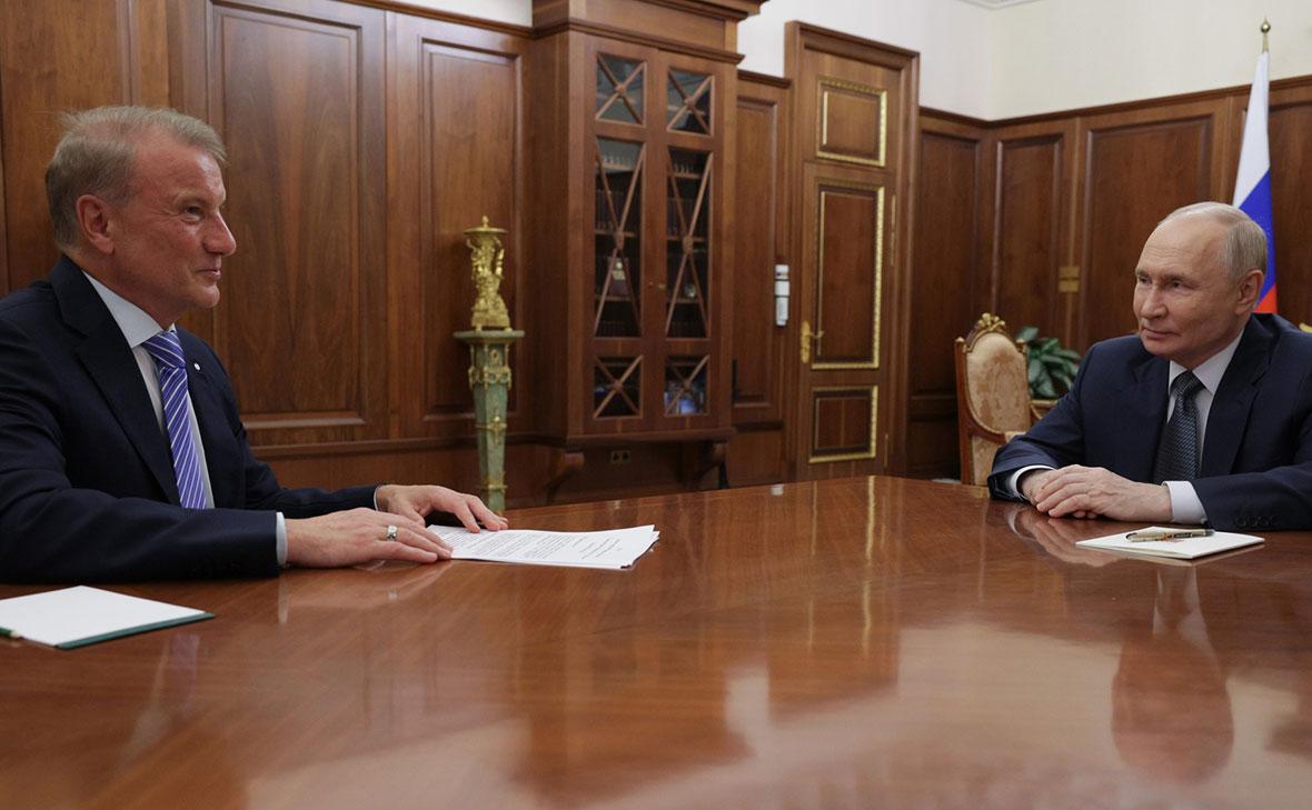 Греф рассказал Путину о созданном «Сбером» медицинском чемоданчике