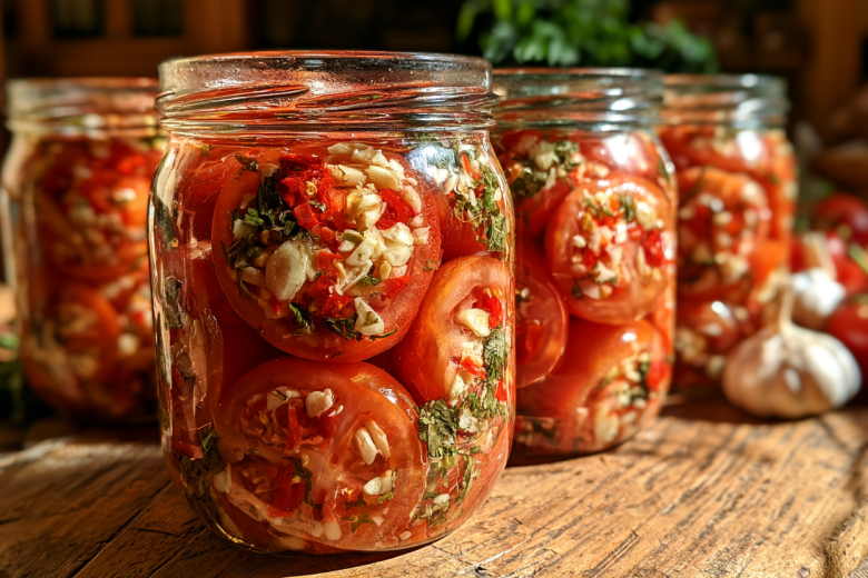 Не солю помидоры — квашу по-армянски: ароматнее, вкуснее, без уксуса, прячу в погребе