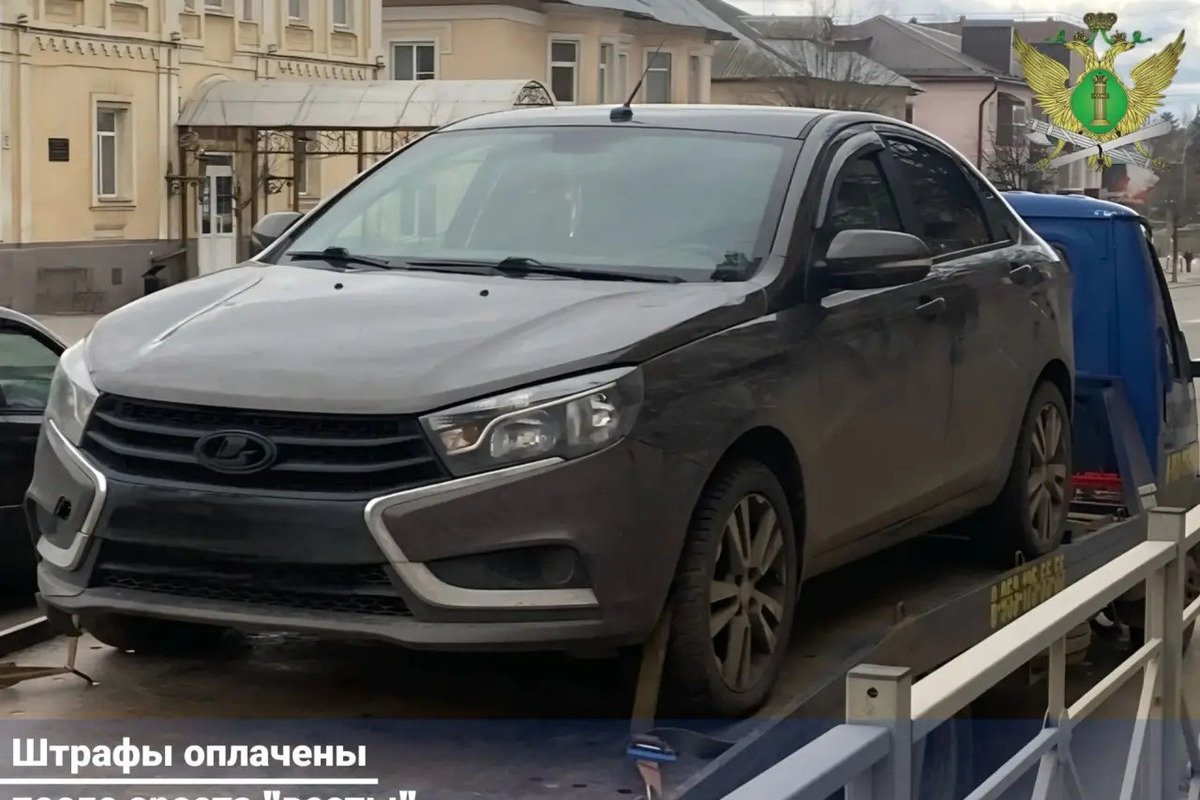 В Мордово после ареста LADA Priora должник выплатил полмиллиона