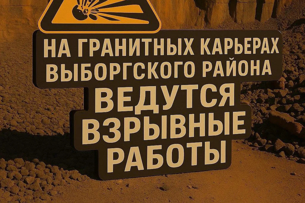 У поселка Гаврилово с 11 до 18 часов будут проводить взрывные работы