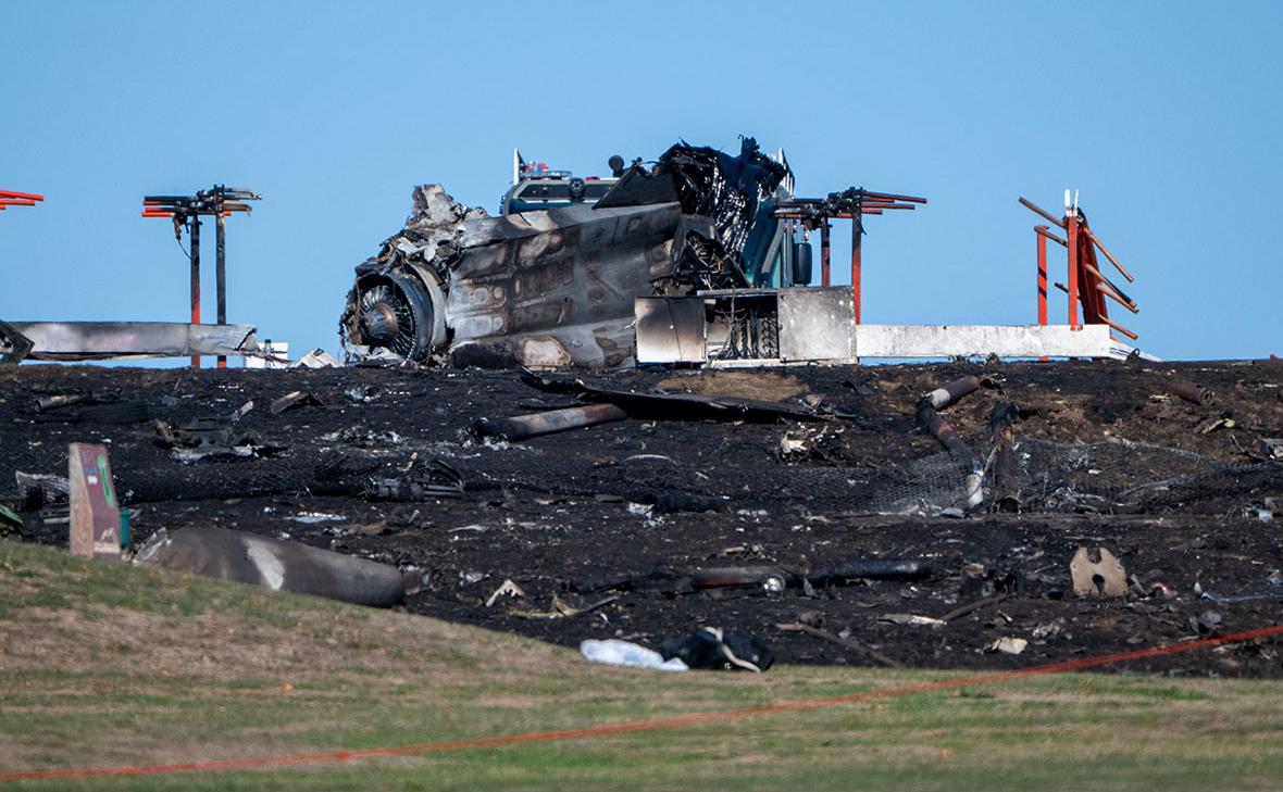 Пилот упавшего в ФРГ истребителя F-16 успешно катапультировался