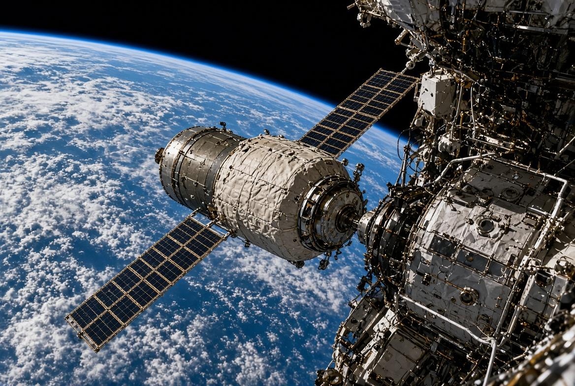 Если автоматика подведёт: космонавты Crew-13 отработали ручную стыковку «Прогресса»