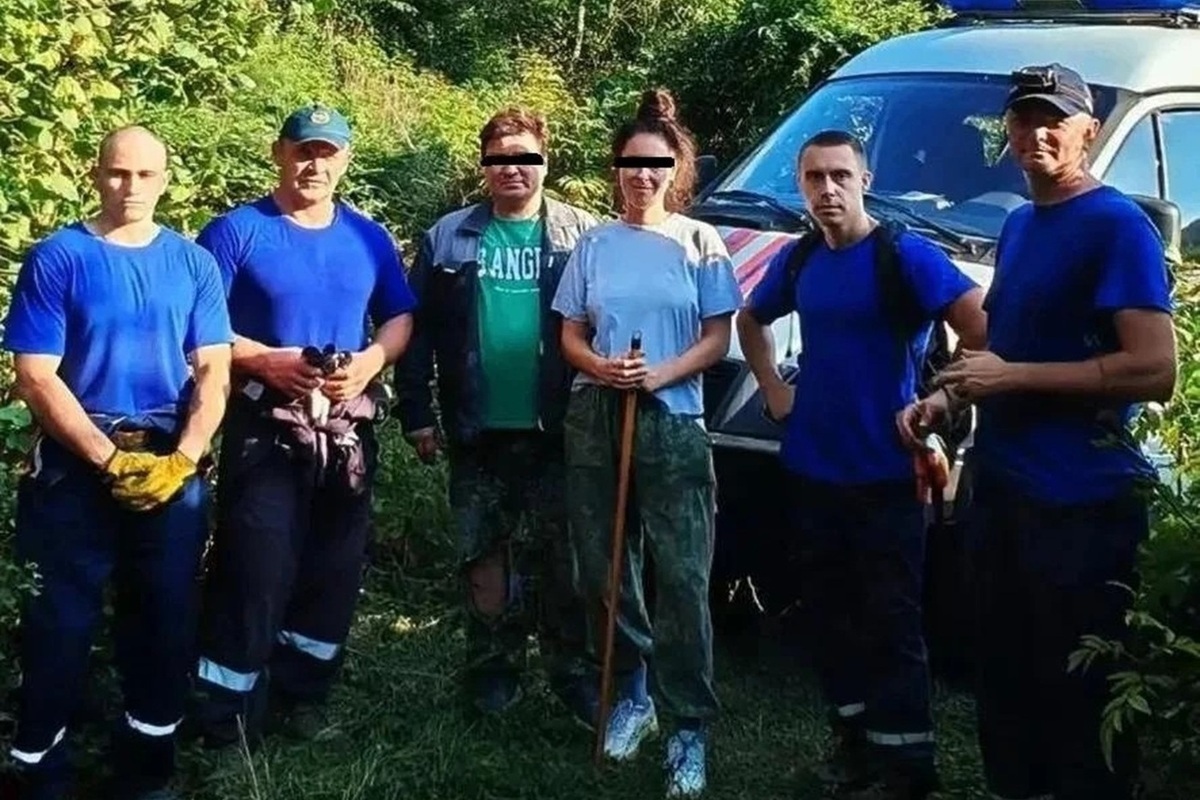 Супружеская пара заблудилась во время похода в горах Туапсинского округа