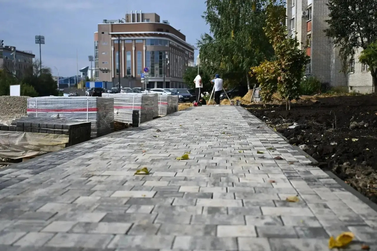 В Тамбове по итогам встреч с жителями благоустроили ряд территорий