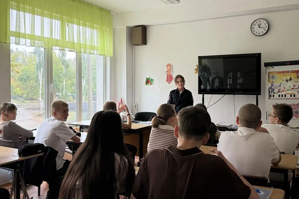 «Неделя дорожной безопасности»: Госавтоинспекция провела урок безопасности в мелитопольской школе