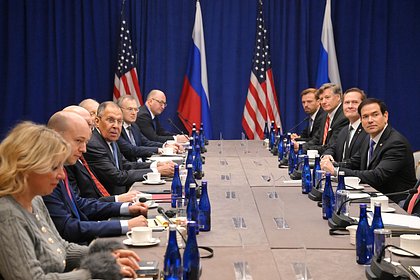 В МИД России раскрыли детали переговоров Лаврова и Рубио
