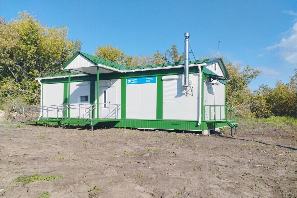 В селе Рокотушка строят новый ФАП за 6,8 млн рублей