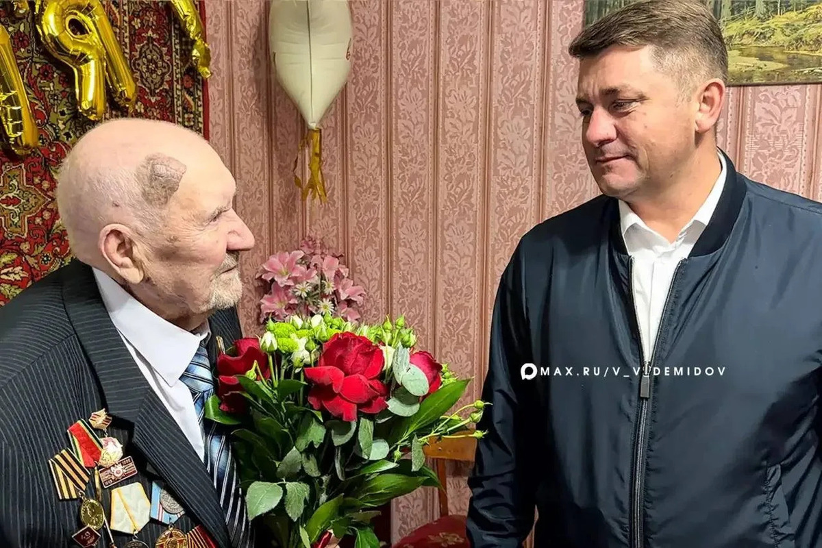 Ветеран Великой Отечественной войны из Белгорода отметил 100-й день рождения