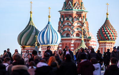 В МЭР заявили, что иностранные туристы тратят в Москве в 4,5 раза больше россиян
