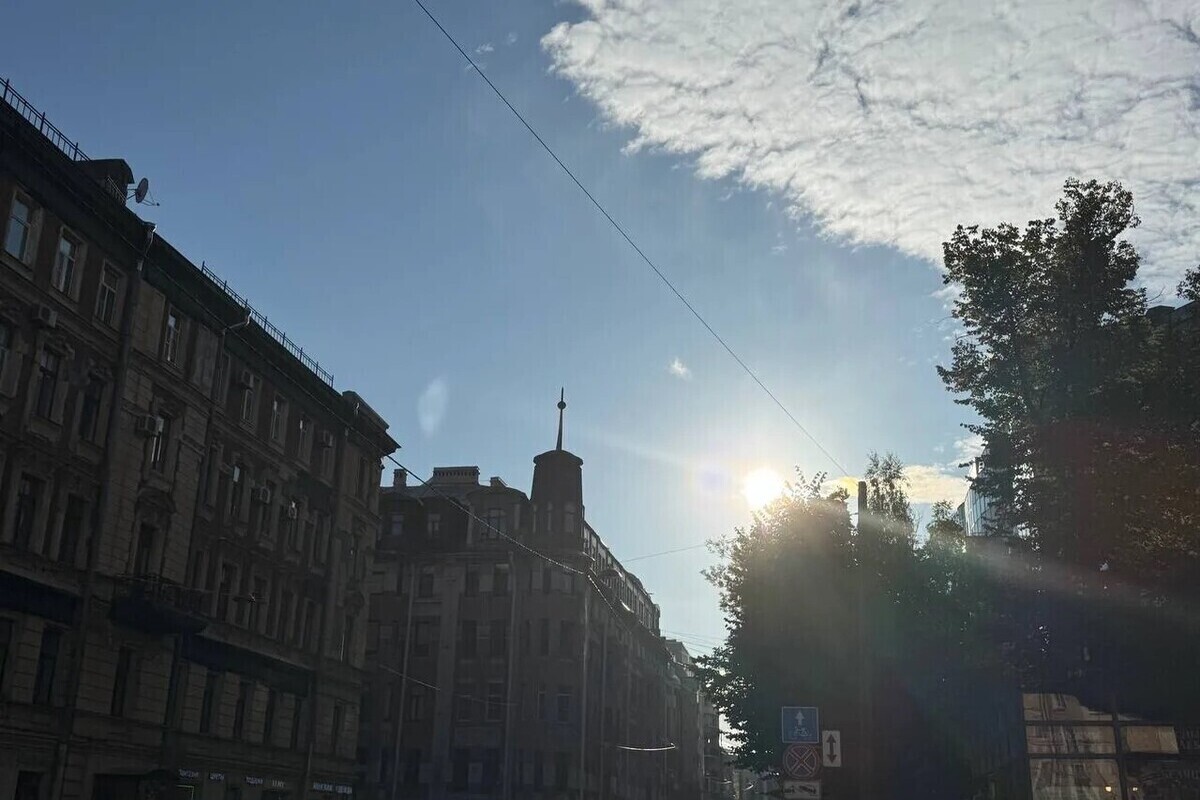 Прошлой ночью петербуржцы мерзли почти так же сильно, как ночью 2 июня