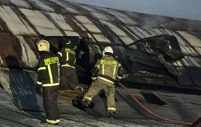 На складе стройматериалов в Краснодаре потушили пожар