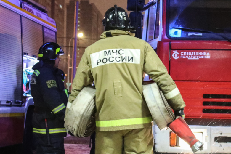 В Краснодаре потушили крупный пожар
