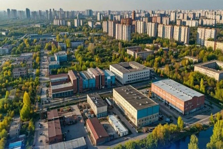 Индустриальный парк «Куйбышевский» в Донецке: строительство идёт по графику
