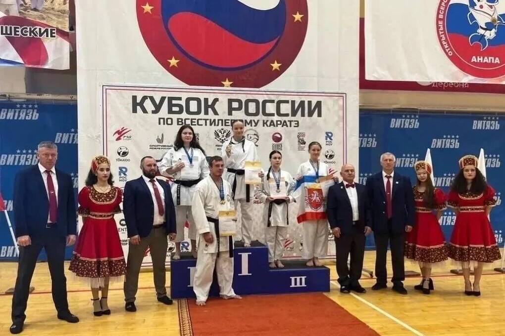 Курские каратистки завоевали четыре медали на Кубке России