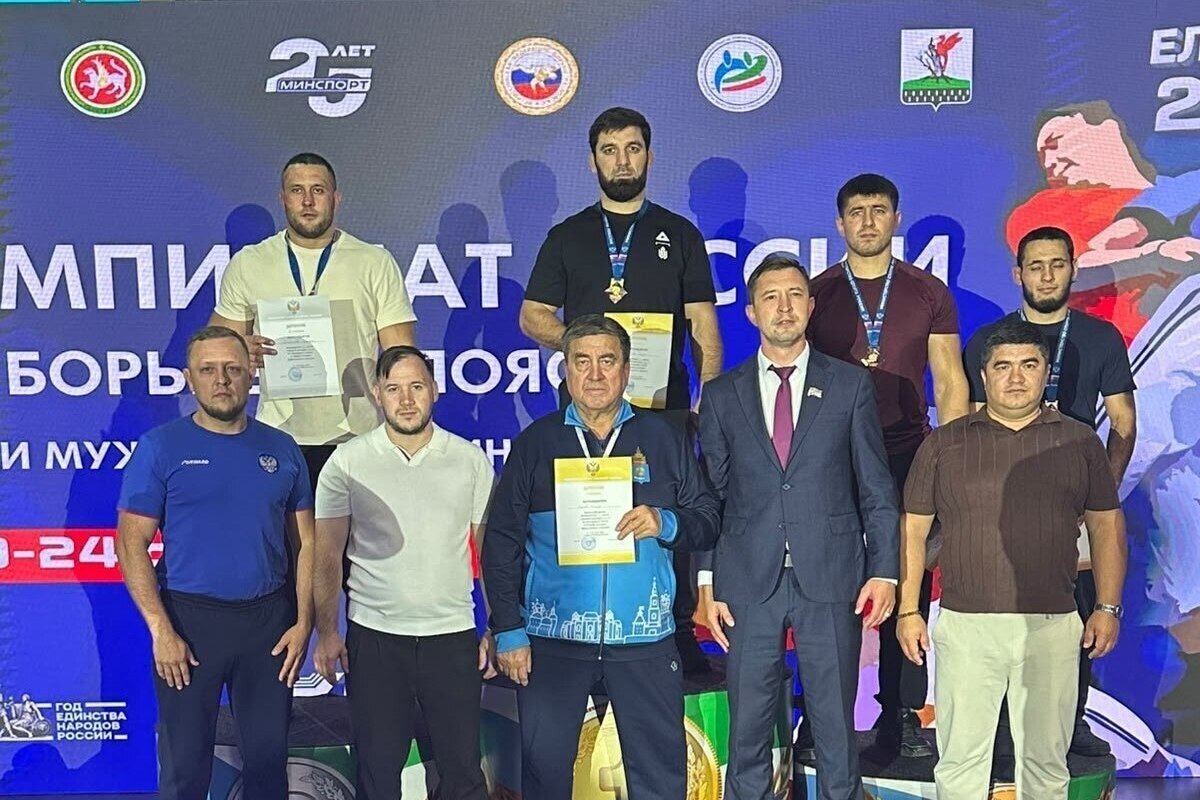Дагестанец стал чемпионом России по борьбе на поясах