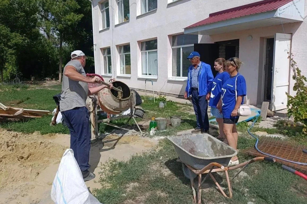 В Беловодске завершается обновление детского сада «Ромашка»