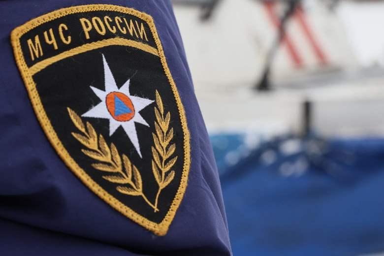 Грузовик объяло пламенем на востоке Москвы