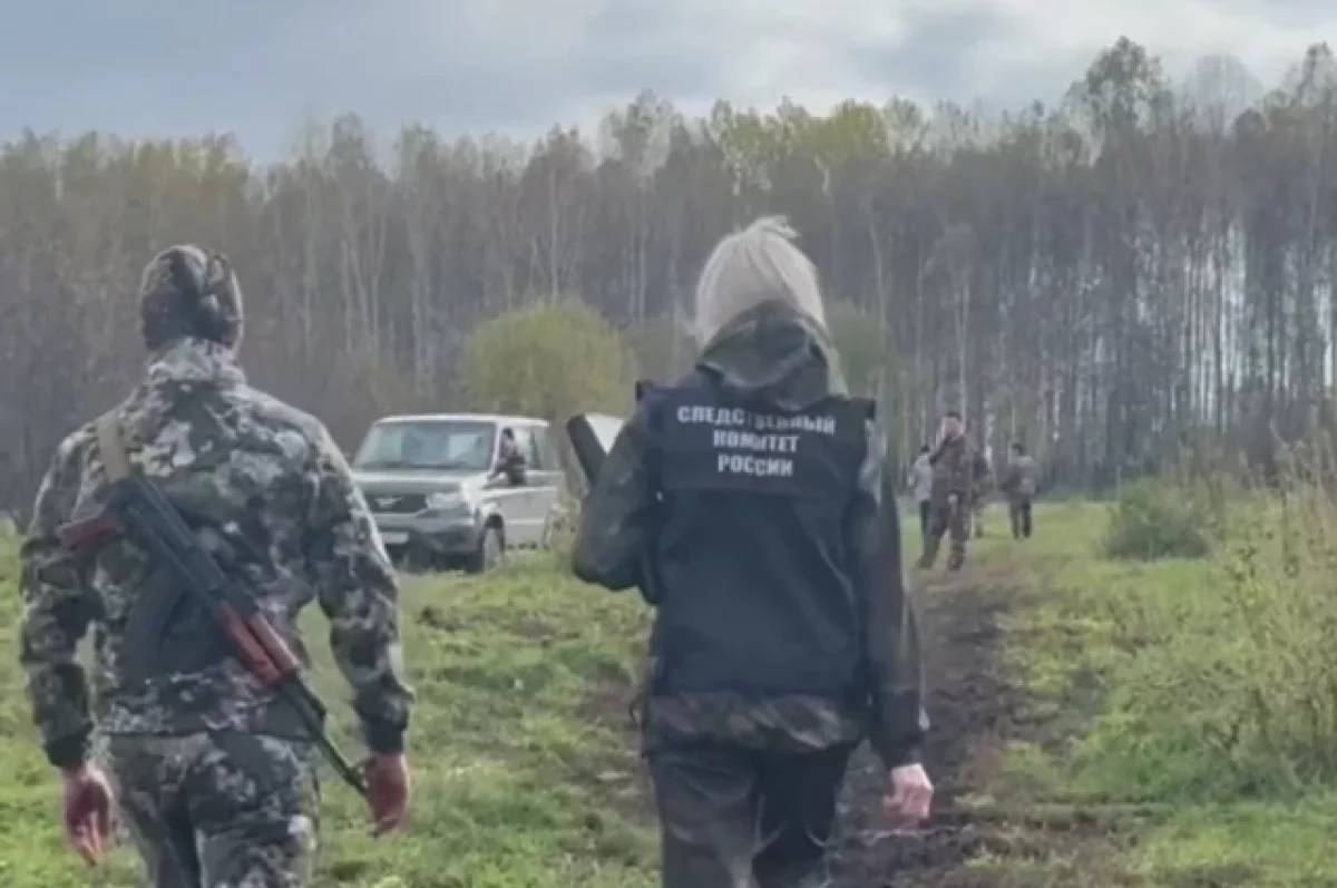 Появилось видео с места нападения медведя на женщину в Красноярском крае
