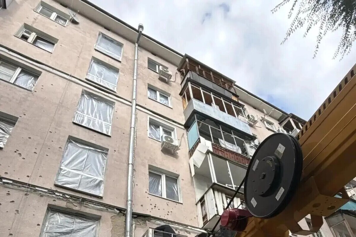 Появились новые кадры последствий БПЛА-удара по Воронежу