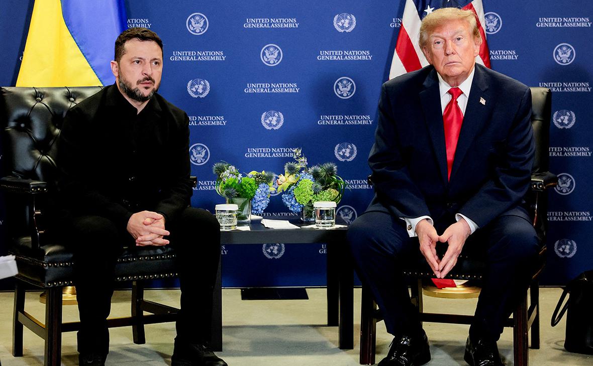 Bloomberg сообщил о призыве Трампа к Зеленскому встретиться с Путиным