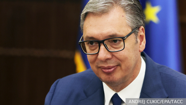 Вучич поздравил Владимира Путина с успешным проведением выборов в Госдуму
