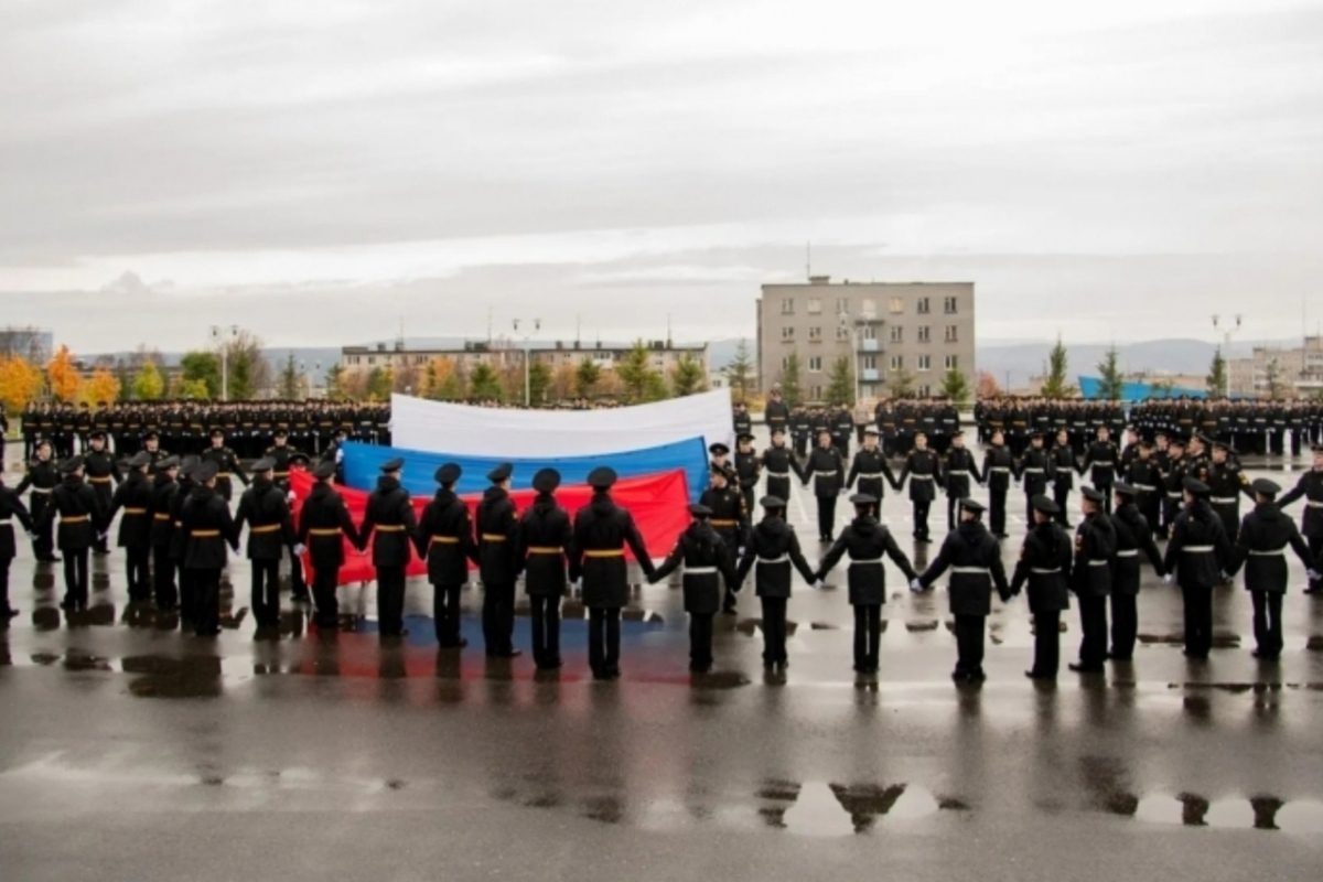 Мурманские нахимовцы прошли торжественное посвящение