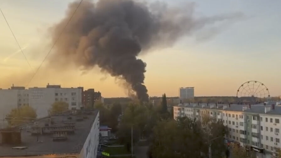 В Башкирии загорелся стадион "Торпедо"