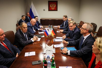 Стали известны подробности первой с 2022 года встречи Лаврова с главой МИД Германии