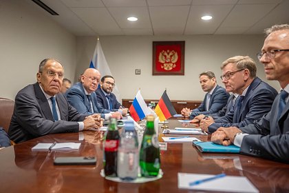 Лавров обсудил с главой МИД Германии ситуацию на Украине