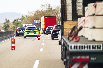 В Баварии опрокинулся автобус с туристами