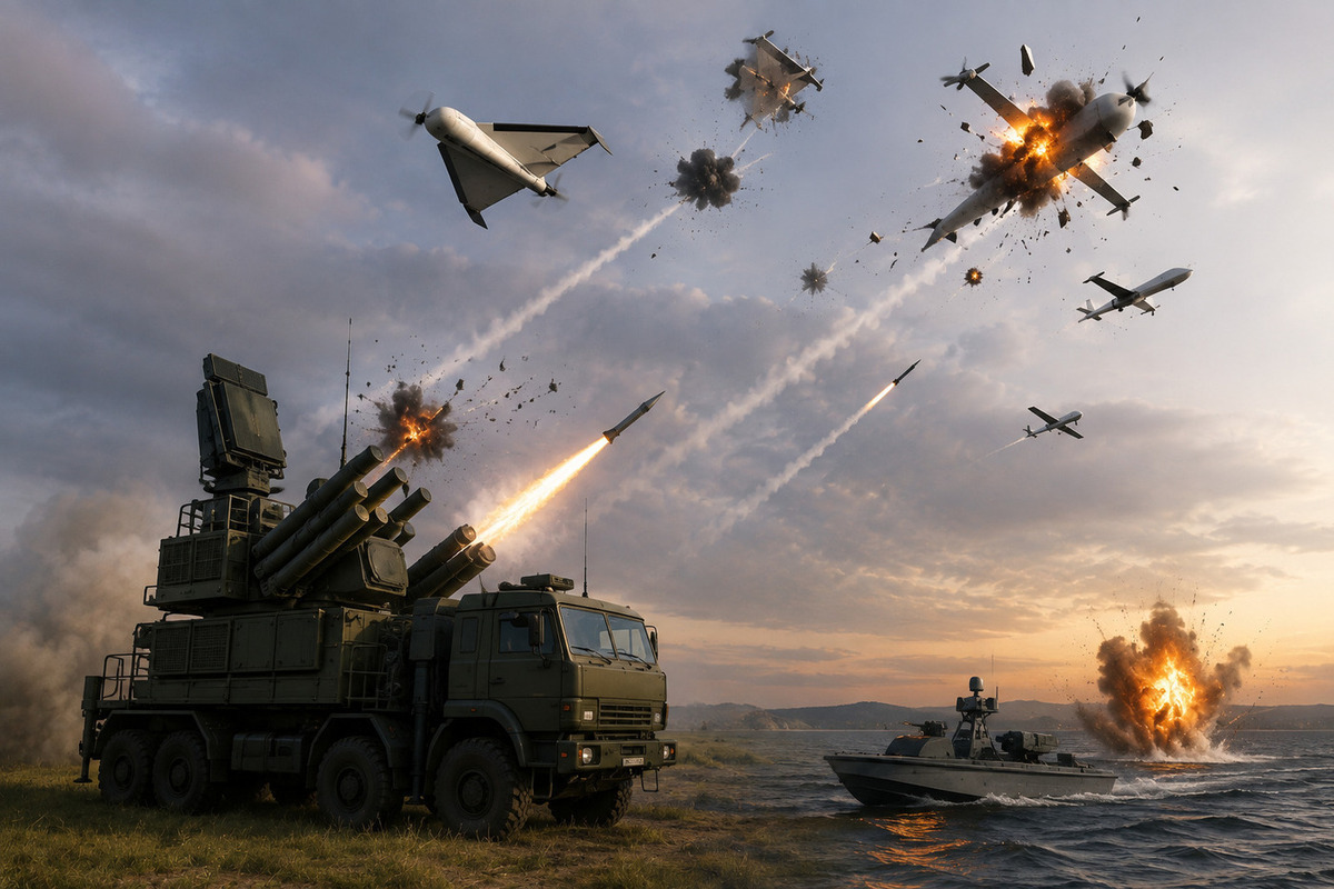 Российская ПВО за неделю сбила более 7 тысяч беспилотников