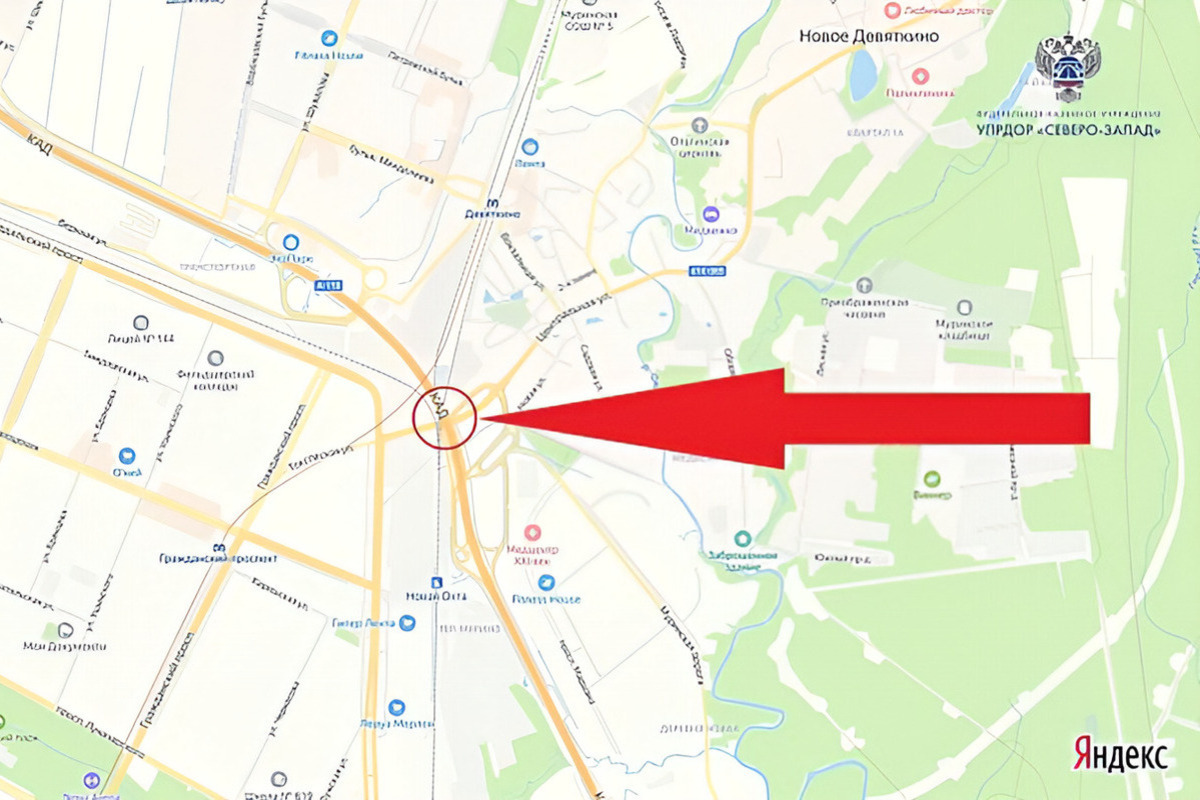 В Токсовском тоннеле на Кольцевой автодороге изменят движение с 29 сентября