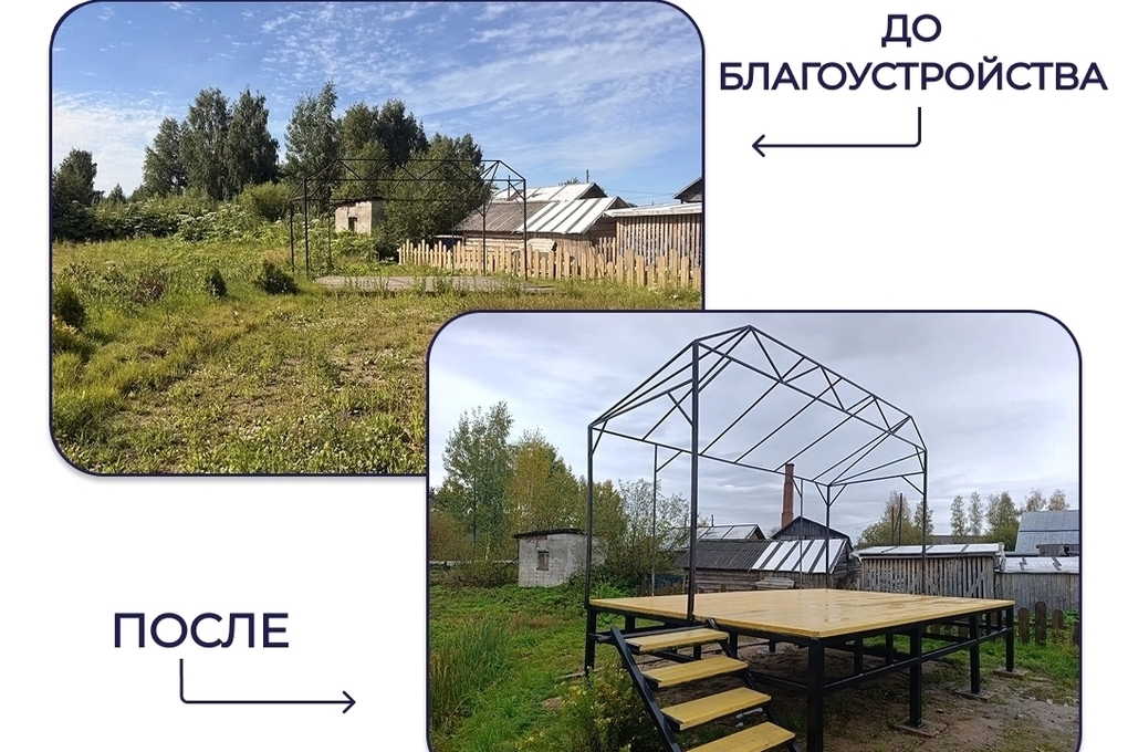 В Низовском теротделе появилась современная уличная сцена
